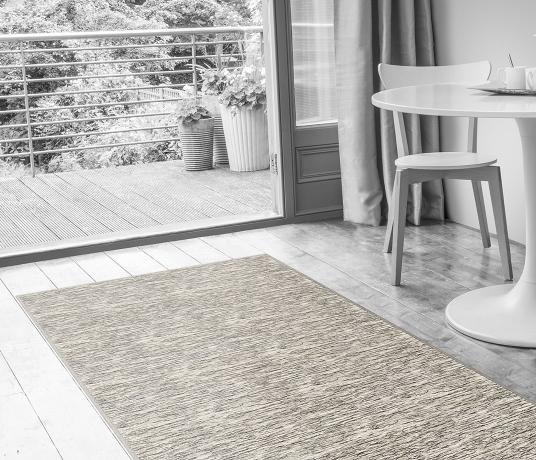 Barefoot Wool Quartz Citrine Carpet 5985 in Living Room (Make Me A Rug)