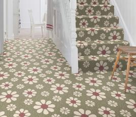 Quirky Bloom Cavolo Carpet 7173 on Stairs thumb