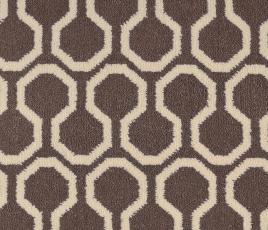 Quirky Honeycomb Grey Carpet 7113 Swatch thumb