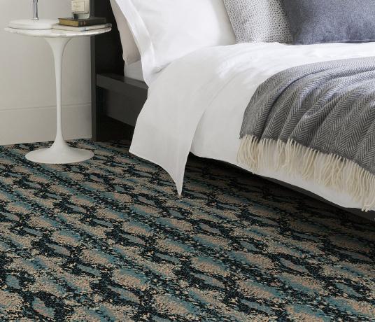 Quirky Snake Mamba Carpet 7127 in Bedroom