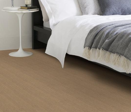 Wool Iconic Herringbone Dean Carpet 1522 in Bedroom