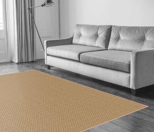 Seagrass Buckingham Basketweave Carpet 3102 in Living Room
