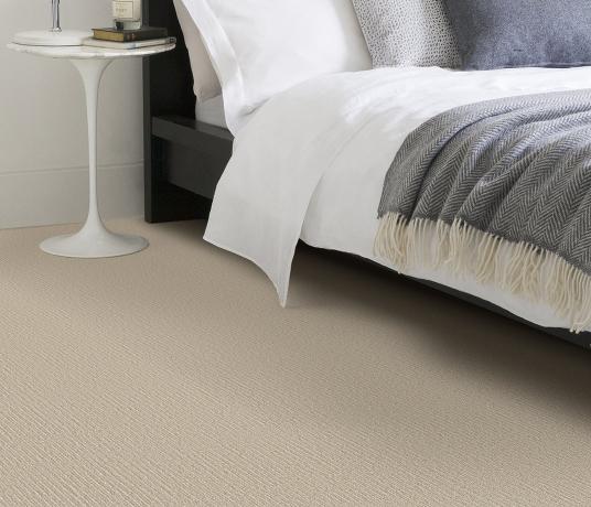 Barefoot Unity Silk Stripe Clay 5822 in Bedroom