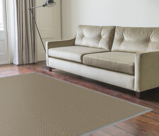 Silver Serenity in Living Room