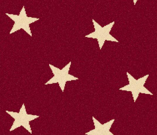 Quirky Stars Red Sky Runner 7093 Swatch
