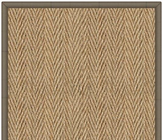 Kirsty Seagrass Rug from above