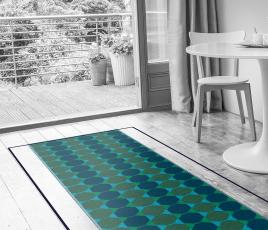 Lucienne Day Authentic Octagon Runner 7085 in Living Room (Make Me A Rug) thumb
