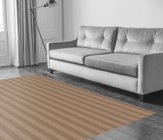 Wool Iconic Herringstripe Rosati Carpet 1566 in Living Room