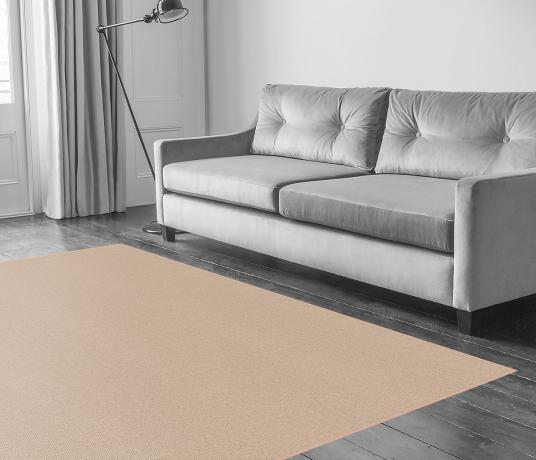 Wool Cord String Carpet 5786 in Living Room