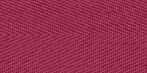 Cotton Herringbone Borders Raspberry 1086