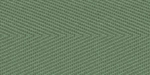Cotton Herringbone Borders Fern 1088