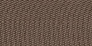 Cotton Herringbone Borders Carob 1090