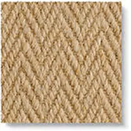 Wool Herringbone Zig Zag Natural 4677