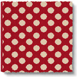 Quirky Spotty Red 7059