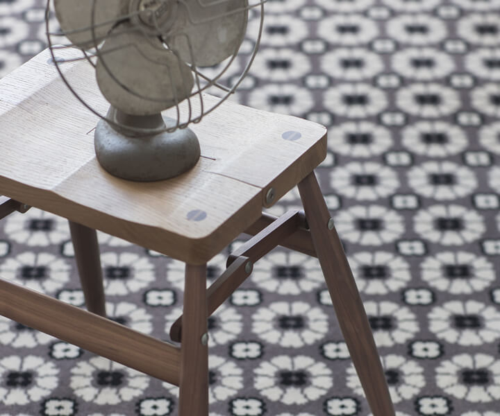 Quirky Daisy British Patterned Carpet designed by Ashley Hicks