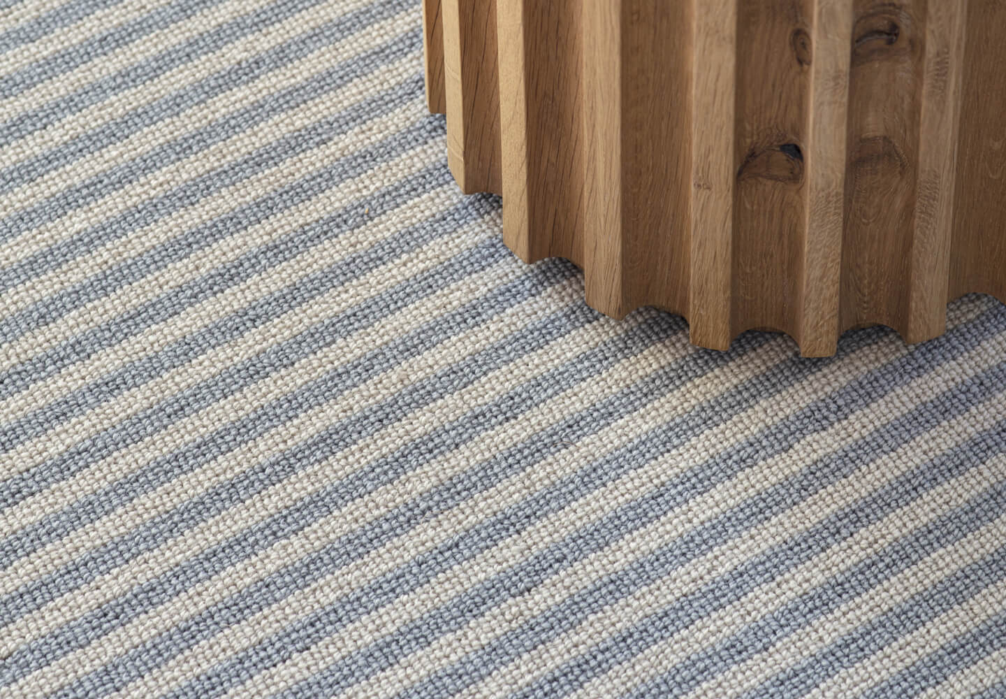 Alternative Flooring, Trend Watch, Autumn Trends 2022, Wool Rhythm Curtis tonal striped carpet