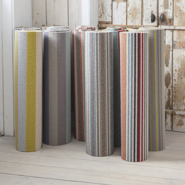 Alternative Flooring, Inspiration, Trend Watch, Spring Trends 2022, Margo Selby Striped Carpet Collection