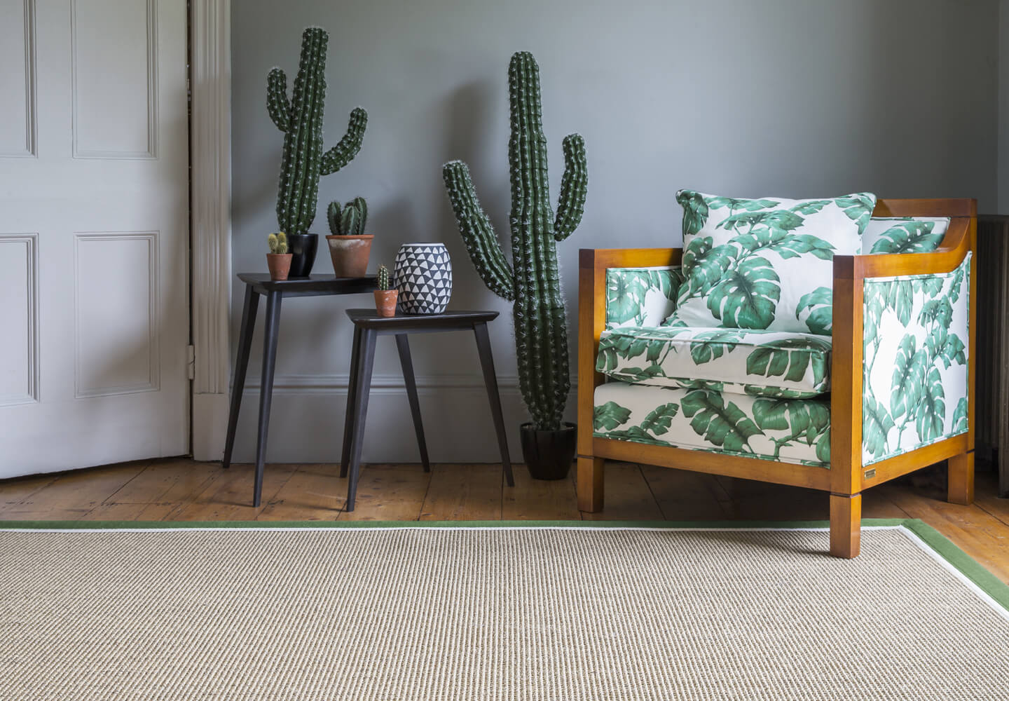 Alternative Flooring, Trend Watch Inspiration, Spring 2023, Exotic made to measure sisal rug