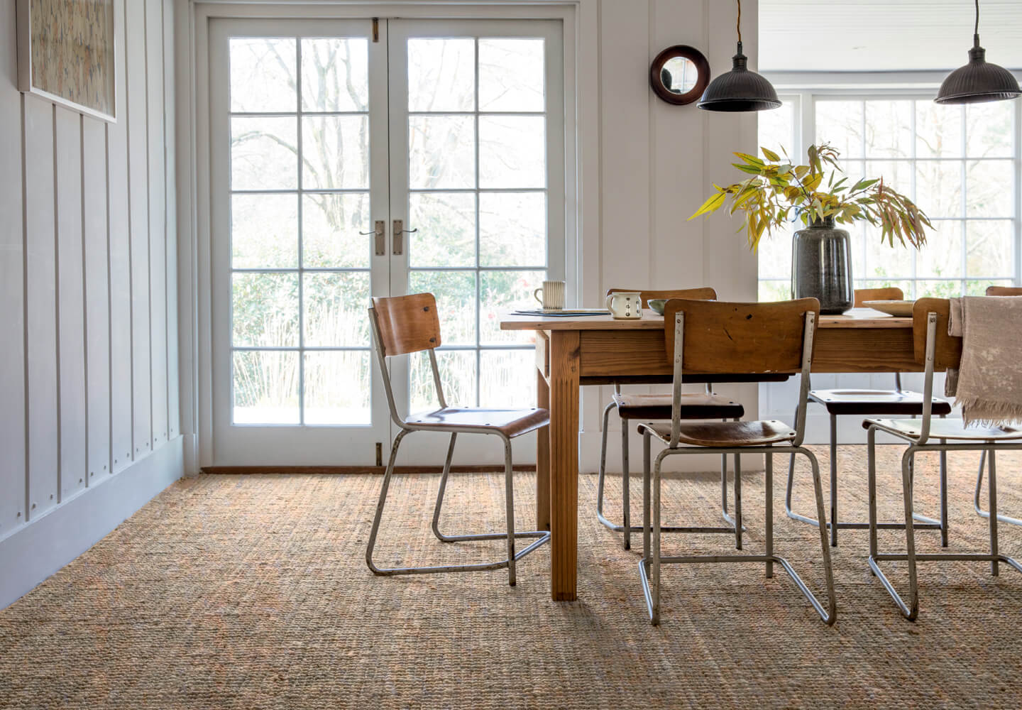 Alternative Flooring, Trend Watch, Spring 2023, Big Jute woven natural flooring
