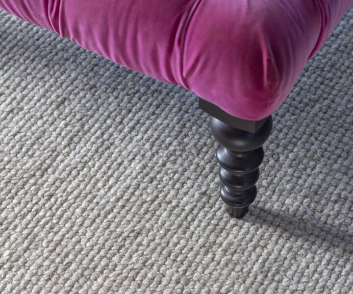 Alternative Flooring at Home with Jo Whiley, chunky wool carpet